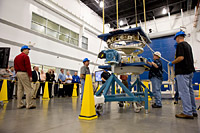 Demonstration Simulating Approach of the Active-to-Passive Docking System